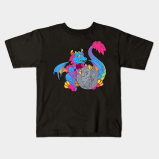 Pansexual Pride Pocket Dragon Kids T-Shirt